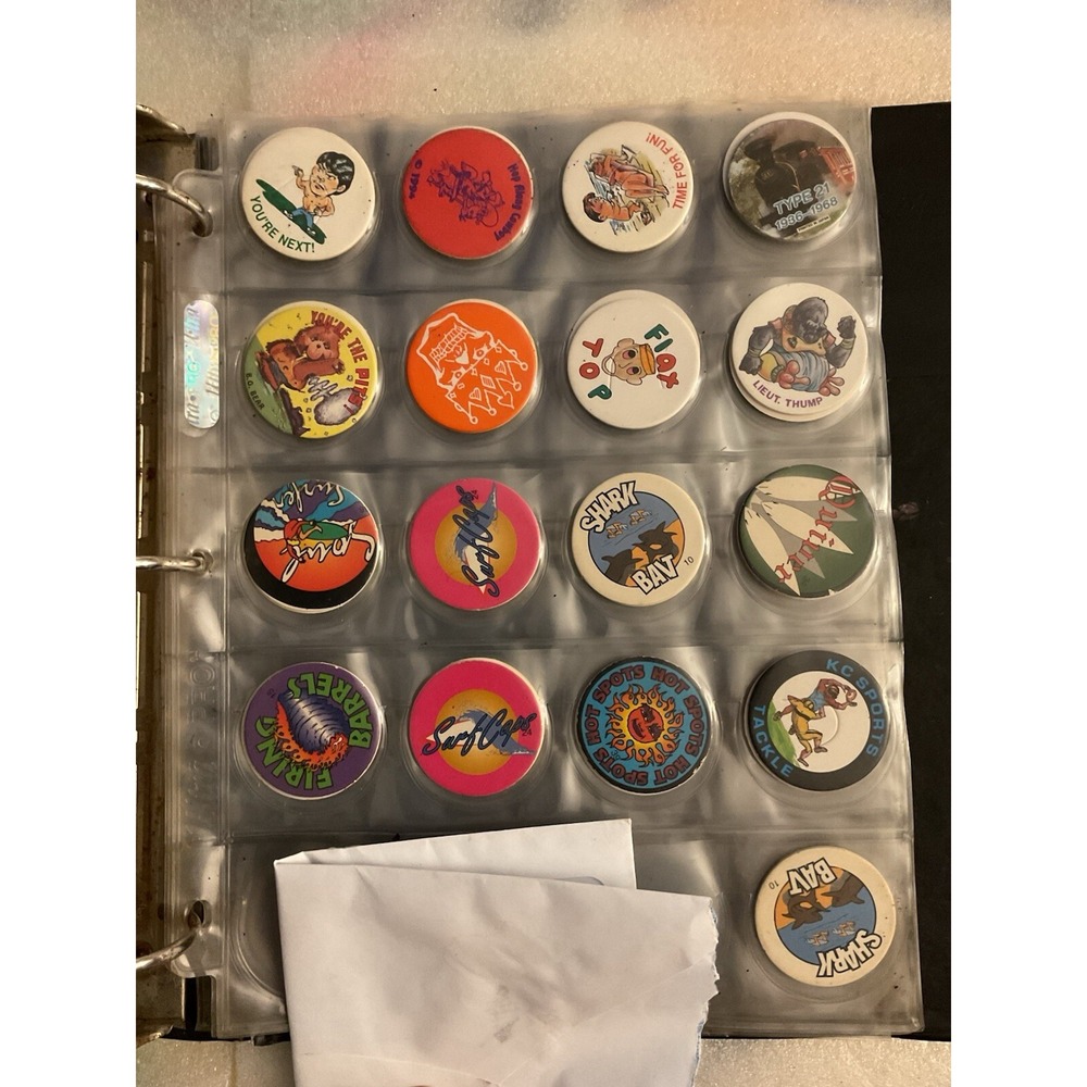 "1000 Vintage POGS Milk Caps Lot – Bulk 90s Collectibles + Some Slammers"